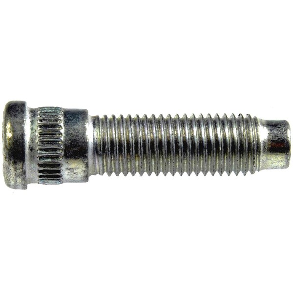 610-387 M12-1.50 Serrated Wheel Stud - 14.55mm Knurl, 49mm Length